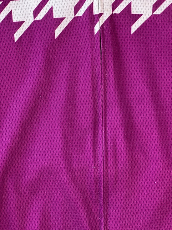 Panache Women Bike Cycling Jersey Purple Mesh 3 Pocket Full Zip Size M - Picture 10 of 12